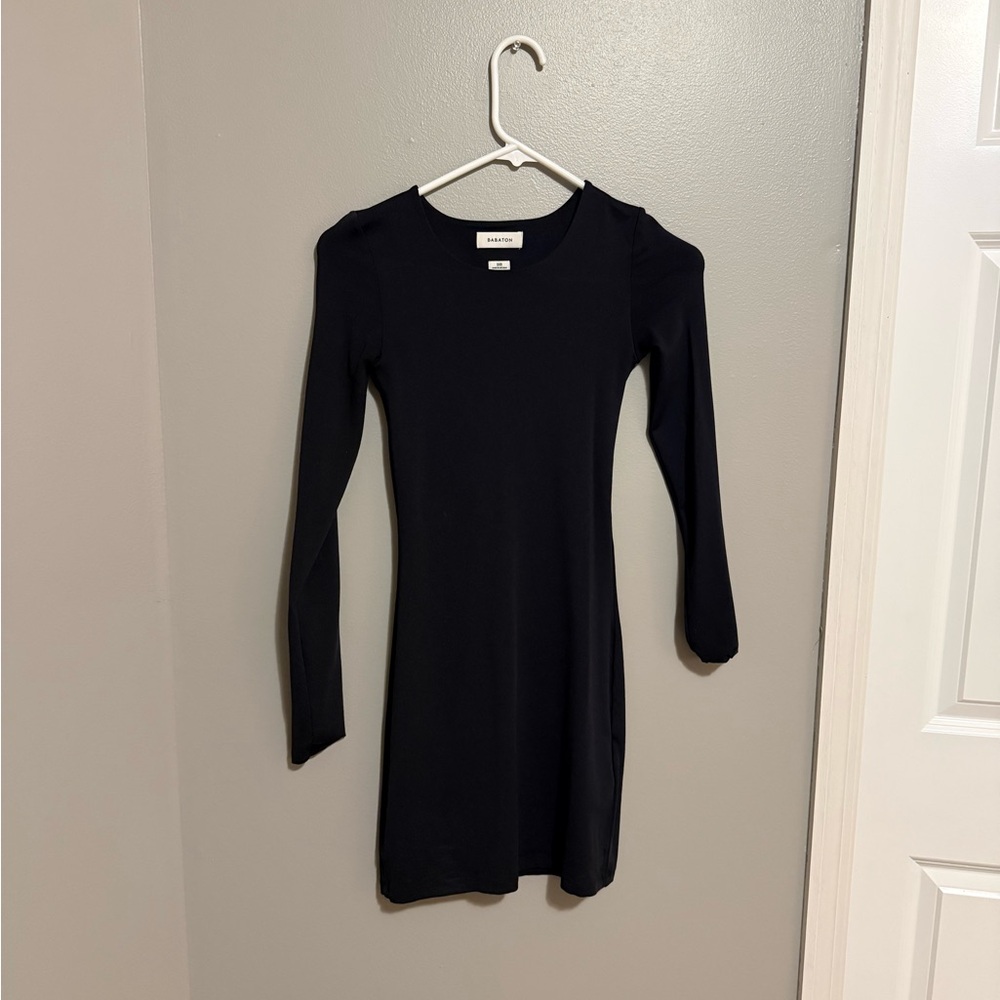 Babaton Black Long Sleeve Dress